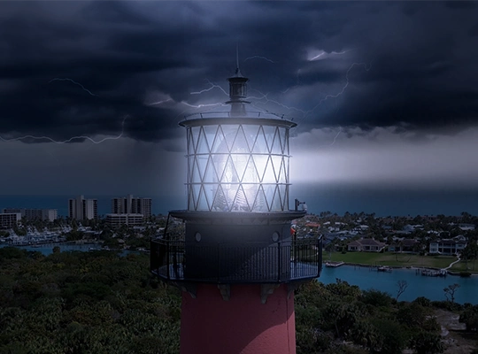 Manual Lighthouse Operation - Jupiter Inlet Lighthouse