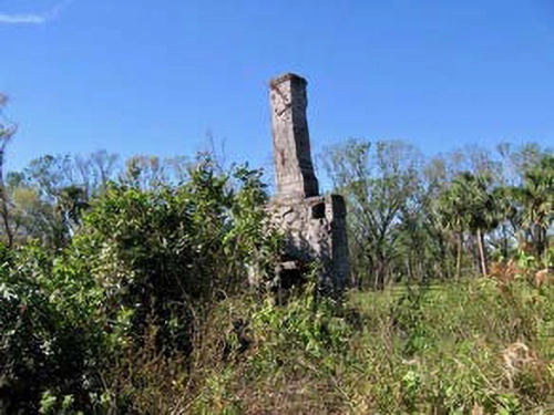 Ruins of the Jansik cottage
